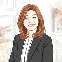 清水智子顔イラスト画像